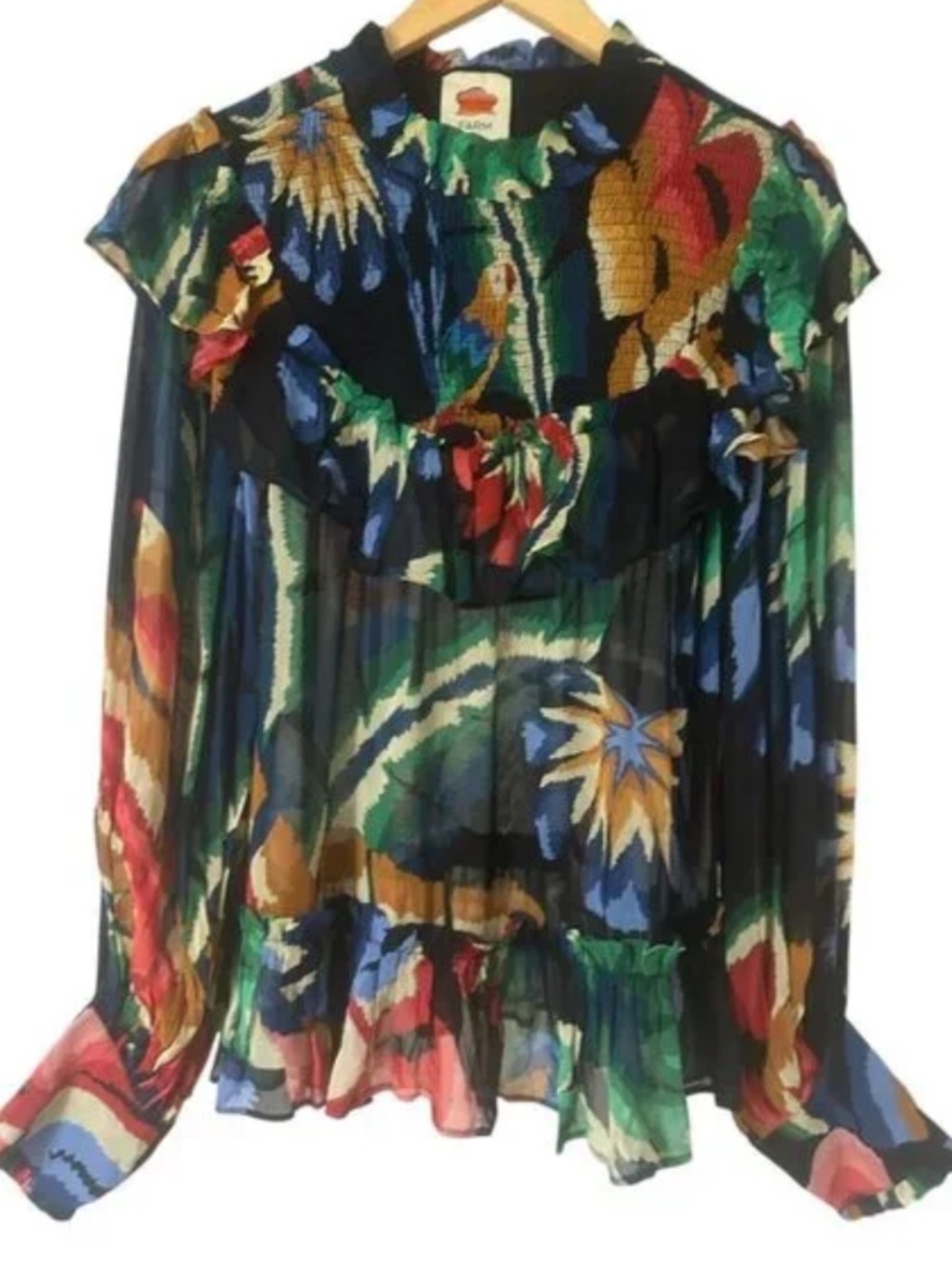 Multicoloured blouse Farm Rio - Picture 5 of 5